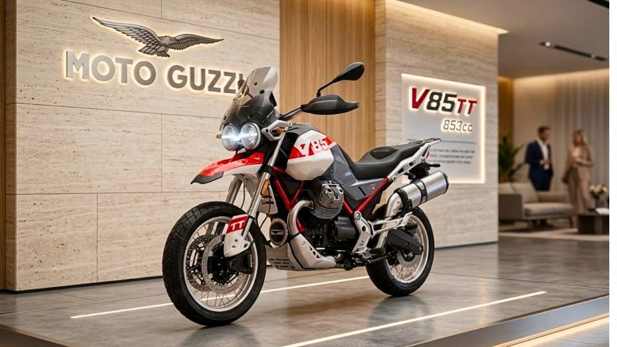 Moto Guzzi V85TT 2026 La trail italiana que redefine la aventura