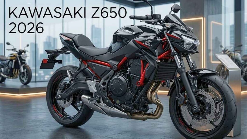 Kawasaki Z650 2026 Tradición deportiva y modernidad en perfecta armonía