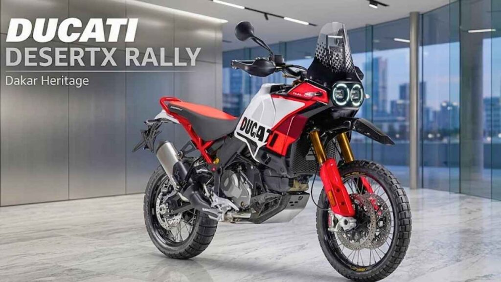 Ducati DesertX Rally 2026 Exclusividad y control en terrenos difíciles
