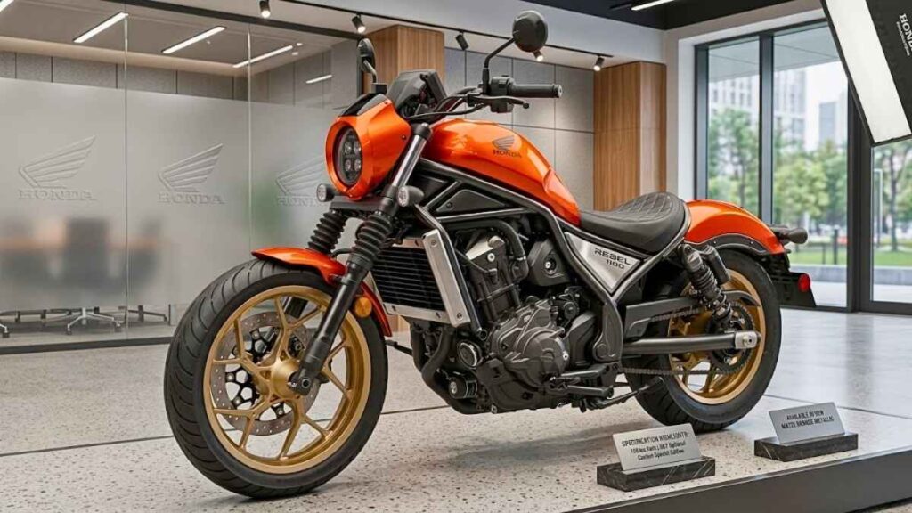 Honda Rebel 1100 DCT 2026 Innovación japonesa con carácter cruiser