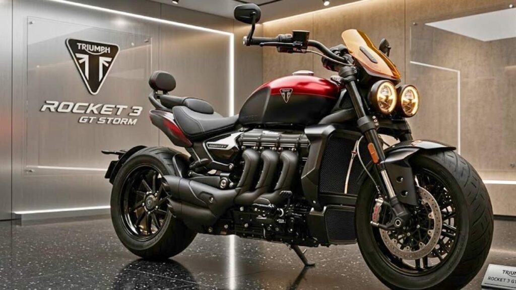 Triumph Rocket 3GT Storm 2026 Potencia descomunal con estilo británico