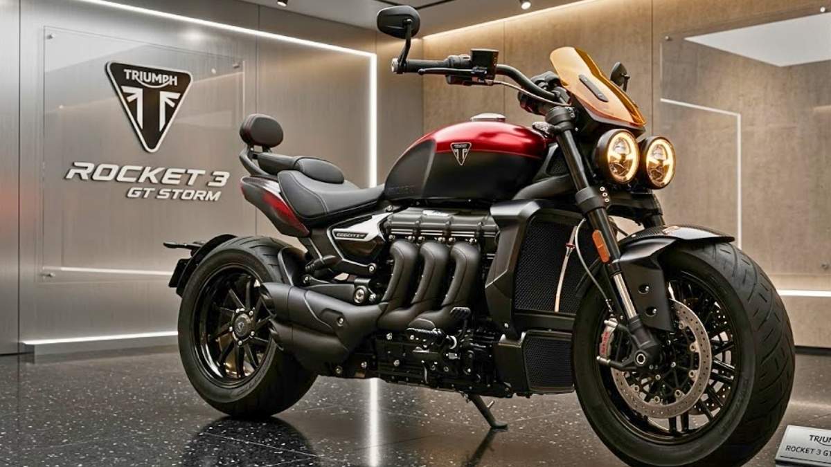 Triumph Rocket 3GT Storm 2026 Potencia descomunal con estilo británico